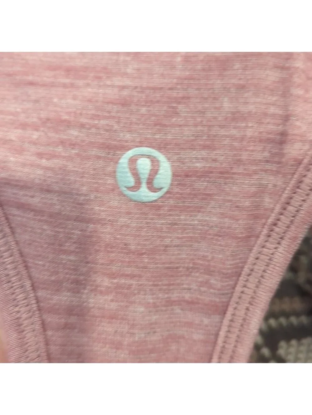 Lululemon Essential Tank Heathered Figue